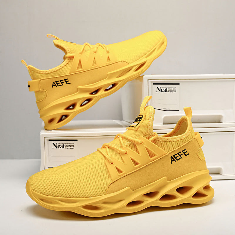 Damen Hochleistung Sneaker mit atmungsaktivem Mesh-Obermaterial und dynamischer Dämpfung R&B