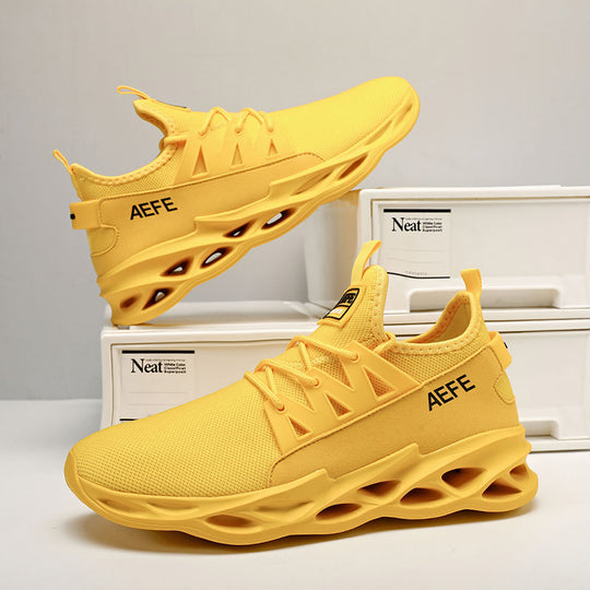 Damen Hochleistung Sneaker mit atmungsaktivem Mesh-Obermaterial und dynamischer Dämpfung R&B
