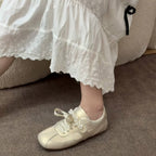 Damen Mode Sneaker mit luxuriösem Perlenakzent R&B