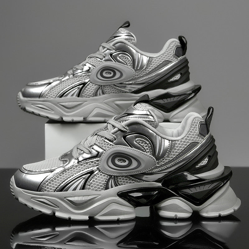 Damen Sportliche Chunky Sneakers mit futuristischem Design