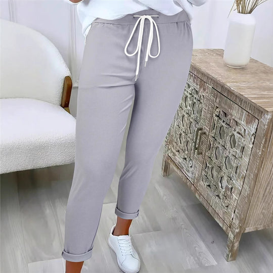 Damen Komfortable Freizeithose mit elastischem Bund R&B