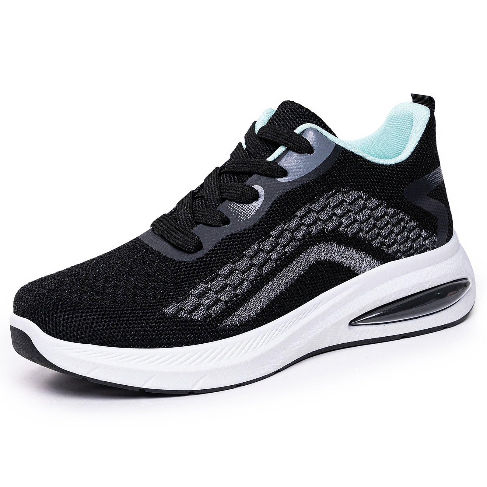 Damen Sportliche Laufschuhe mit atmungsaktivem Mesh-Obermaterial und dämpfender Sohle R&B
