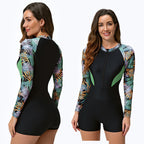 Damen Surfanzug mit langem Arm und sportlichem Design R&B
