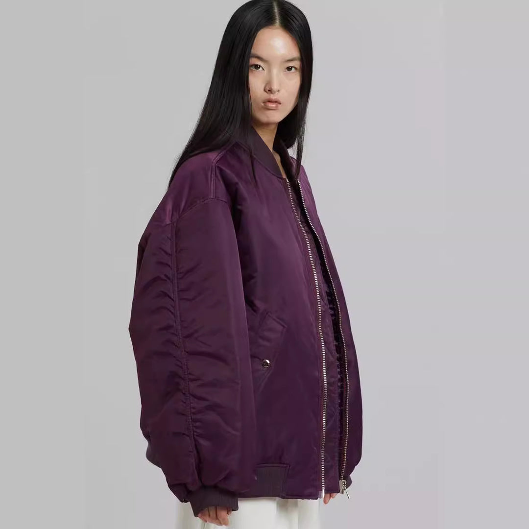 Damen Oversize-Pufferjacke R&B
