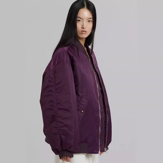 Damen Oversize-Pufferjacke R&B