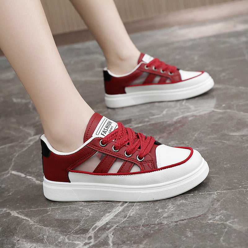 Damen Sportliche Sneaker mit modischem Design und atmungsaktiver Oberflächenstruktur R&B