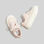 Damen Modische Komfort-Sneaker mit extrahoher Sohle