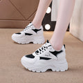 Damen Chunky Sneakers mit atmungsaktiver Mesh-Oberfläche und stabiler Dämpfung R&B