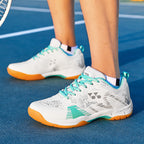 Damen Hochleistungs-Tennisschuhe mit strategischer Dämpfungstechnologie und rutschfester Sohle Heidi Mode