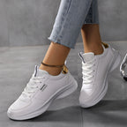 Damen Sportliche Sneakers mit atmungsaktiver Sohle und rutschfester Laufsohle