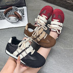 Damen modische Sneakers mit verstellbaren Riemen und komfortabler Sohle
