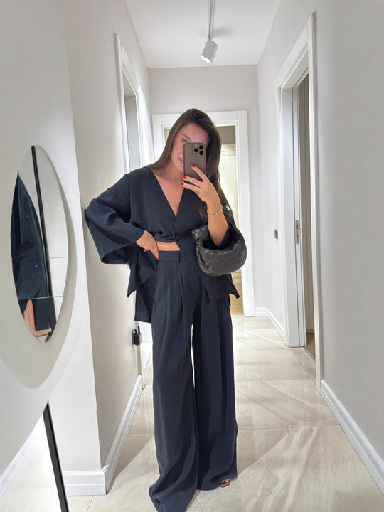 Damen lässige und zeitlose Überwurfjacke R&B
