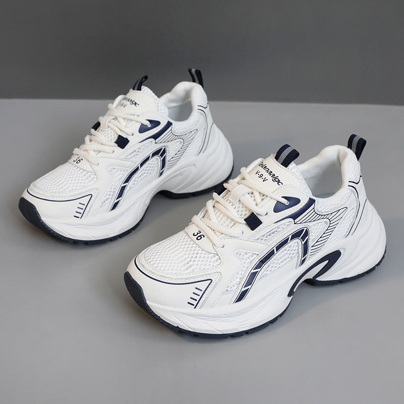 Damen Sportliche Lauf Sneakers mit atmungsaktiver Netzstruktur und innovativer Dämpfung R&B