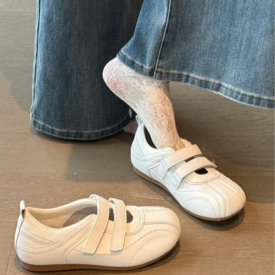 Damen Komfortable Freizeitschuhe mit verstellbaren Riemen R&B