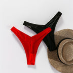 Damen Bikini-Hose mit hohem Beinausschnitt und elegantem Schnitt R&B