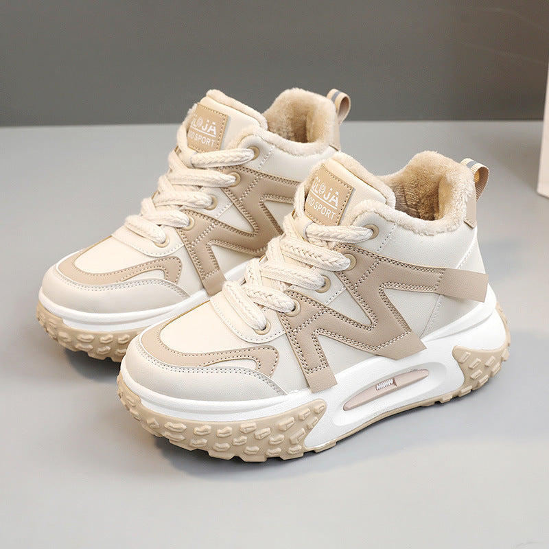 Damen Winter Sneaker mit atmungsaktivem Innenfutter und rutschfester Profilsohle R&B