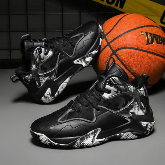 Damen Basketball Schuhe mit hohem Knöchelschutz und atmungsaktiver Netzstruktur R&B