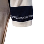 Herren stylisches Poloshirt mit modernen Farbstreifen