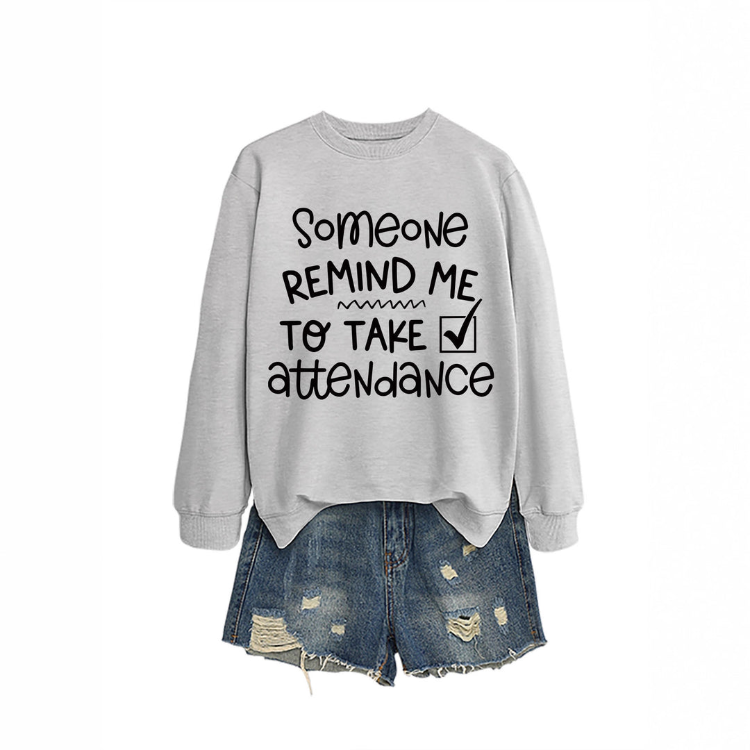 Damen Sweatshirt mit witzigem Motiv und inspirierendem Schriftzug R&B