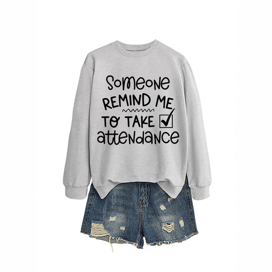 Damen Sweatshirt mit witzigem Motiv und inspirierendem Schriftzug R&B
