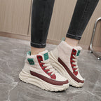 Damen Winterliche Sneakers mit kuscheligem Innenfutter und rutschfester Sohle R&B