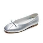 Damen Ballerinas mit elegantem Schleifendetail und komfortablem Fußbett