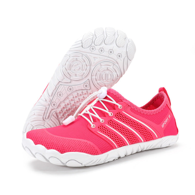Damen Multifunktionale Aqua-Schuhe mit elastischem Schnellschnürsystem