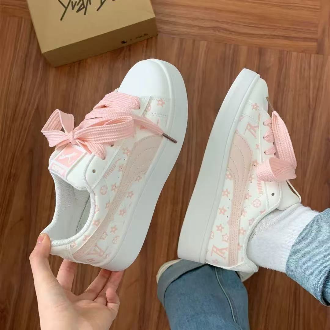 Damen Sneaker mit modischem Print und dämpfender Sohle R&B