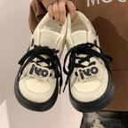 Damen Modische Sneaker mit gepolsterter Sohle und urbanem Design R&B