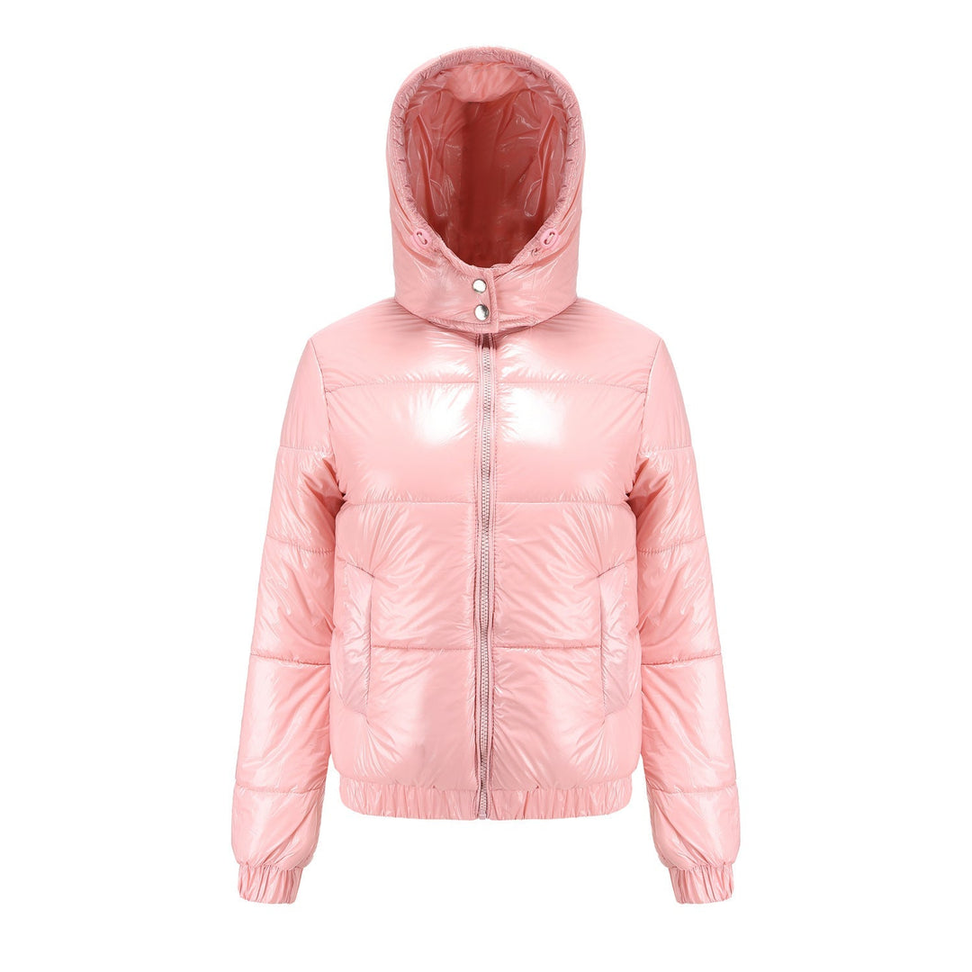 Glänzende Wasserabweisende Thermo Komfort Winterjacke Damen | R&B