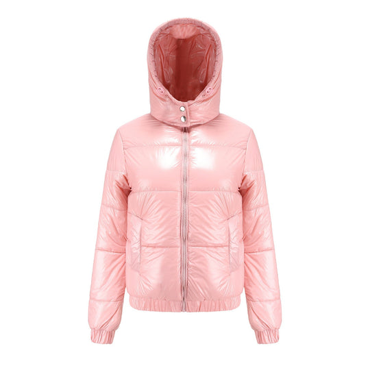 Glänzende Wasserabweisende Thermo Komfort Winterjacke Damen | R&B