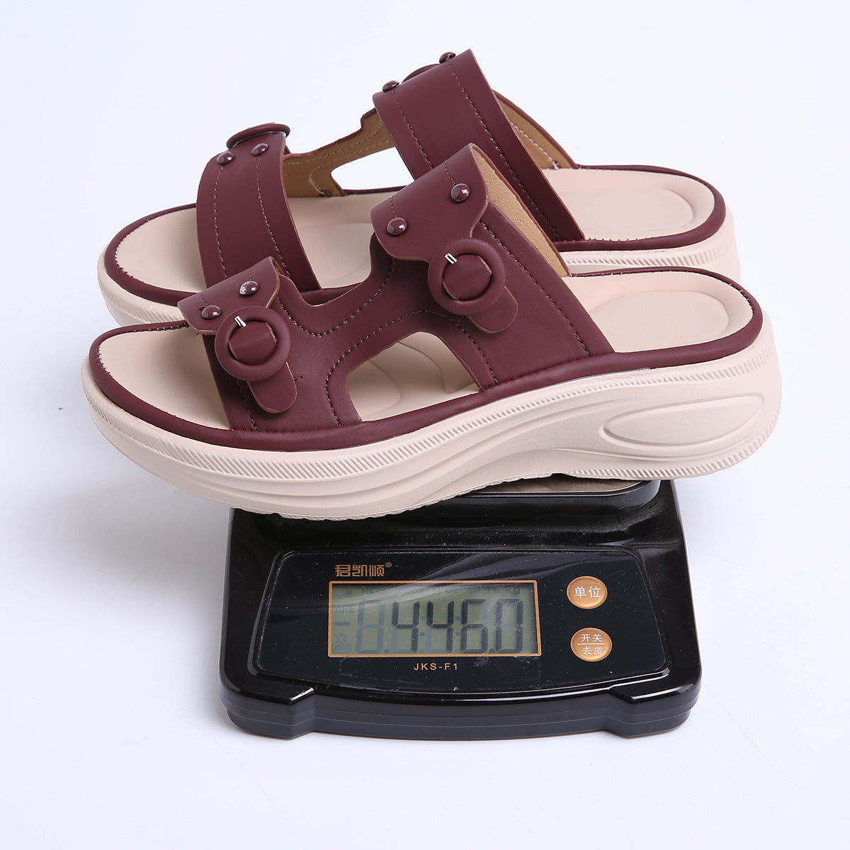 Damen bequeme und stylische Sandalen mit verstellbaren Riemen