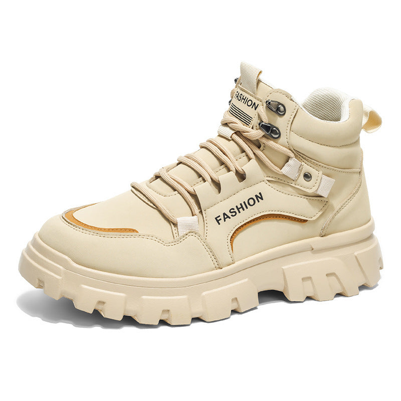 Damen Trendige High-Top Sneakers mit robustem Sohlenprofil und modernem Design