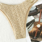 Damen Push-Up Bikini-Set mit elegantem eingearbeiteten Detail