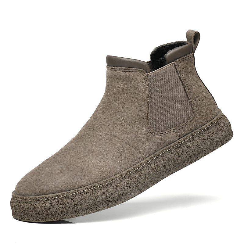 Damen Chelsea Boots mit eleganter Wildleder-Oberfläche