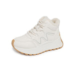 Damen sportliche High-Top Sneakers mit warmem Innenfutter und rutschfester Sohle R&B
