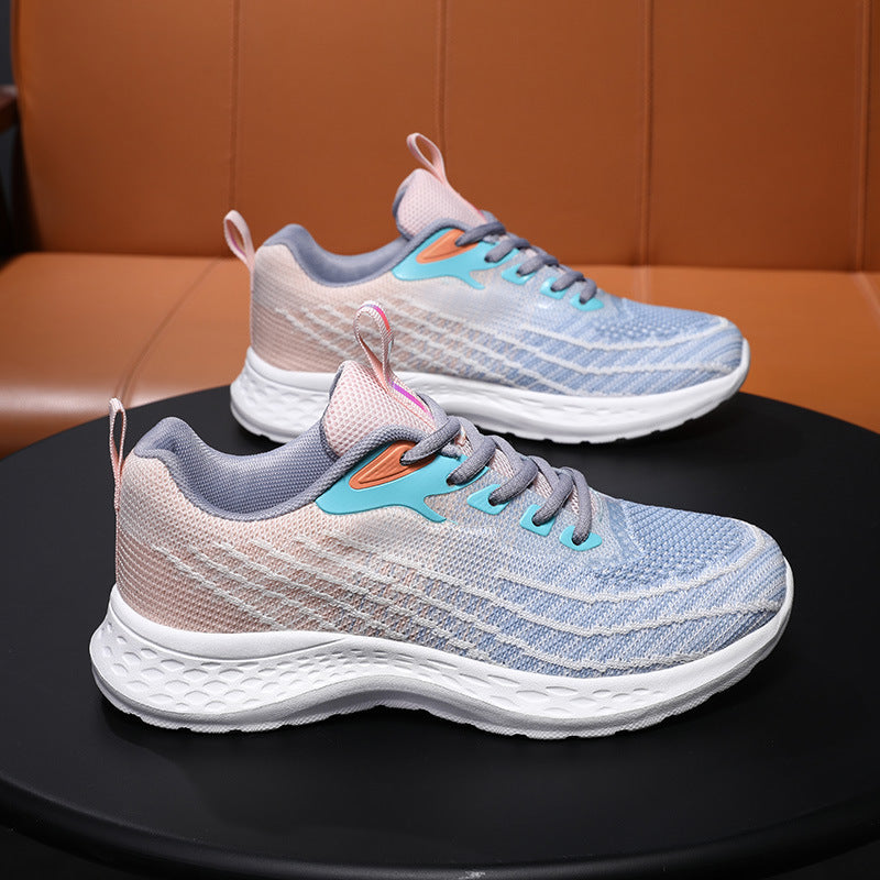 Damen Leichte Laufschuhe mit atmungsaktivem Obermaterial und stoßdämpfender Sohle R&B