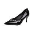 Damen Spitzenpumps mit funkelndem Schmuckdetail R&B