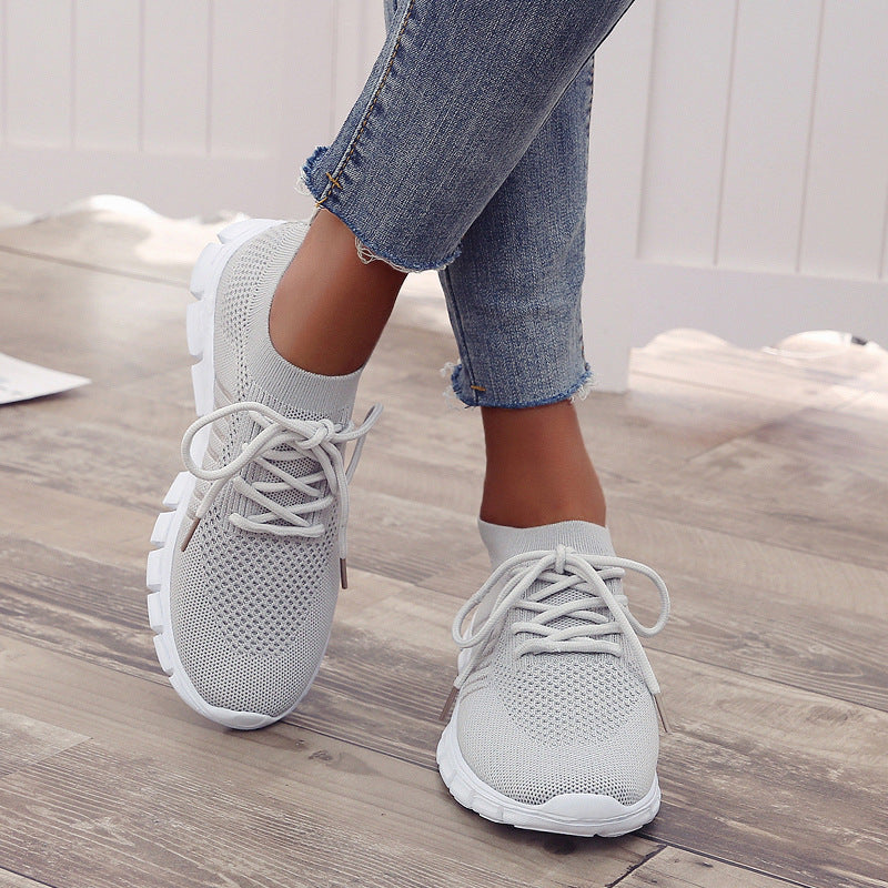 Damen Atmungsaktive Lauf-Sneakers mit flexibler Sohle R&B