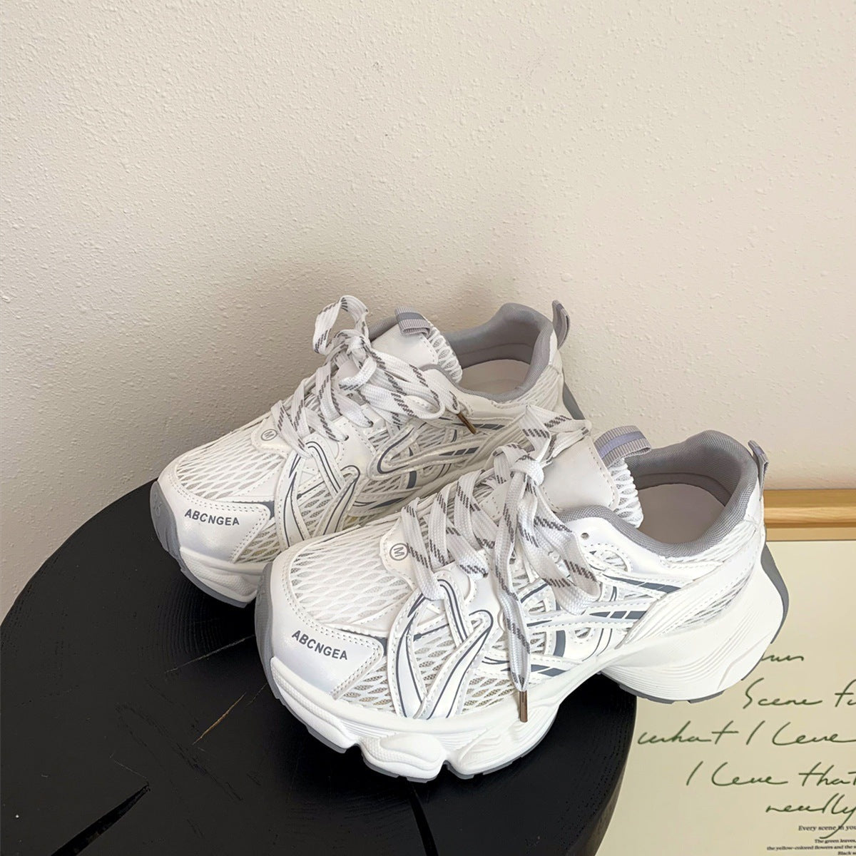 Damen Sportliche Laufschuhe mit atmungsaktiven Mesh-Einsätzen und ergonomischer Dämpfung R&B