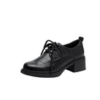 Damen Bequeme Schnürschuhe mit blockierendem Absatz R&B