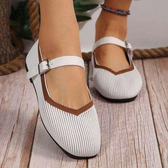 Atmungsaktive flache Schuhe R&B