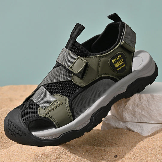 Damen Sportliche Sandalen mit verstellbaren Riemen und atmungsaktivem Obermaterial R&B