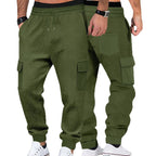 Herren Cargo-Hose mit elastischem Bund und praktischen Seitentaschen R&B