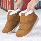 Damen Isolierte Winterstiefel mit verstellbaren Klettverschlüssen