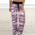 Damen Cargo-Hose mit lässigem Schnitt und modischem Camouflage-Muster R&B