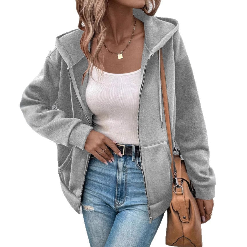 Damen Gemütliche Kapuzenjacke R&B