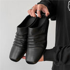 Damen elegante Slipper aus hochwertigem Leder R&B
