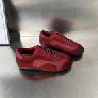 Damen Sportliche Sneaker mit exklusivem Veloursleder und modernem Flechtdesign R&B