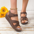 Damen Komfortable Sandalen mit luftiger Perforation und anatomischem Fußbett R&B